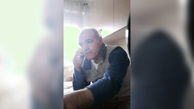 I wank my cock while I'm on the phone