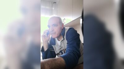 I wank my cock while I'm on the phone