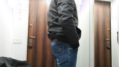 Leather jackets, strong orgasm