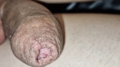 A milky femboy student screams from daddy's big dick from the buzz in his ass without a condom!