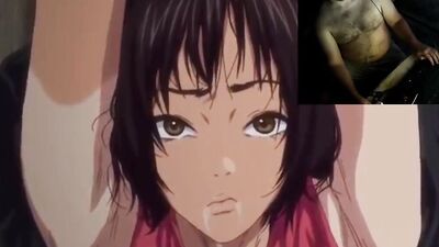 Girl takes shelter from the rain in a kiosk to have sex with her lover