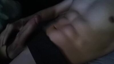 A very tasty handsome man cums powerfully on the stomach!