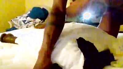 Masked lad plays with his ass in front of the camera