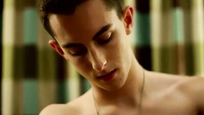 Horny college gay buds are having sex in the bedroom