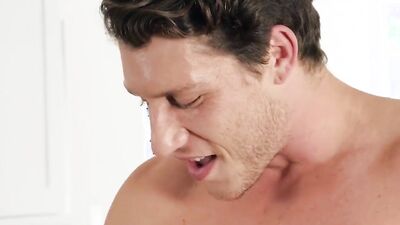 Paul Canon and his cute neighbor are fucking in the kitchen