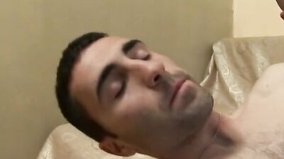 Amateur chap gets bonked from behind by his horny neighbor