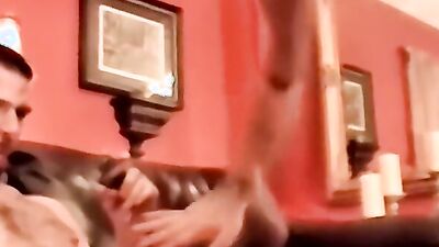 Close-up amateur video of dude's ass getting drilled with big dick