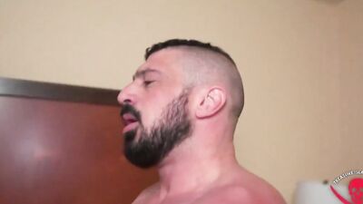 Two good looking gay dudes are nailing each other's ass