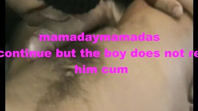 Blindfolded chap is sucking his mate's pecker in this amateur video