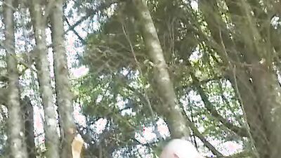 Two horny gay blokes are having sex in the forest