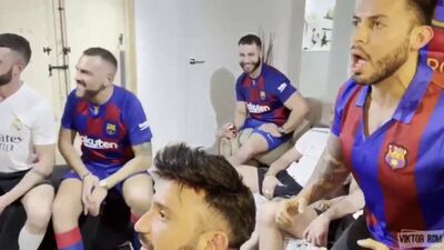 Diego Reyes, Frank Valencia, Kike Gil & Viktor Rom shag in orgy