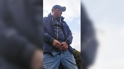 Outdoor nudity, masturbation, pissing and multiple cumshots