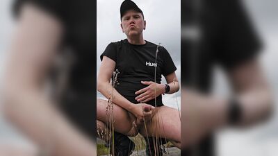 Outdoor nudity, masturbation, pissing and multiple cumshots