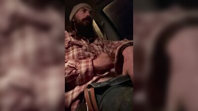 Masturbating In The Car After Work