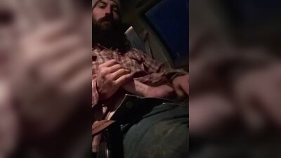 Masturbating In The Car After Work