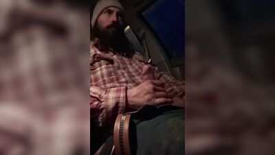Masturbating In The Car After Work