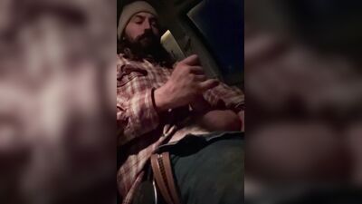 Masturbating In The Car After Work