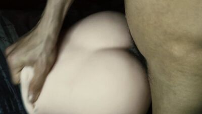 Moaning orgasm in a deep elastic ass!