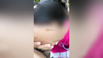 Risky outdoor bareback sex with this cute Asian boy.