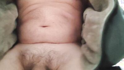Masturbating for a friend in my jackets, strong cumshot