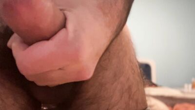Very hard and will erupt at any moment