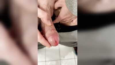 the penis of an 18 year old!