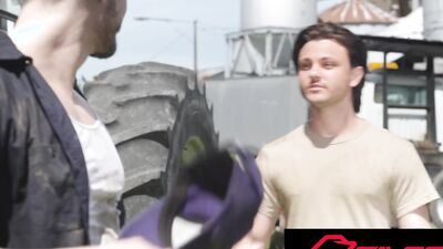 Jock Needs To Pass INITIATION WITH FUCK TRAIN & SPITROAST