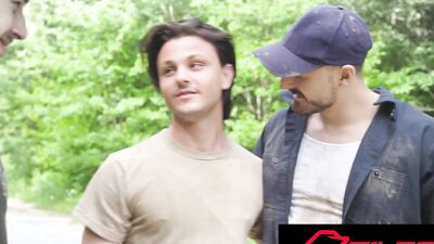 Jock Needs To Pass INITIATION WITH FUCK TRAIN & SPITROAST