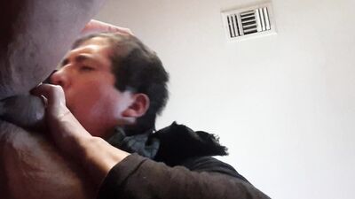 Latino Daddy has my mouth dripping cum