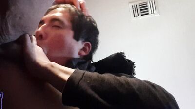 Latino Daddy has my mouth dripping cum