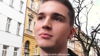BIGSTR - Straight Turned Gay Twink Has His Tight Ass Stretched By A Huge Throbbing Cock And Enjoys It