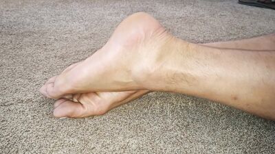 Showing off my soft legs and feet