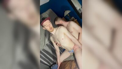 Cute Bro Makes Me Cum Handsfree From Anal Pounding