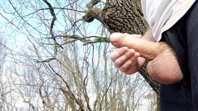 One huge ruined cumshot