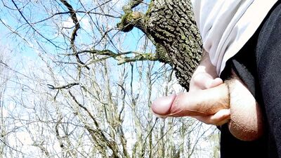 One huge ruined cumshot