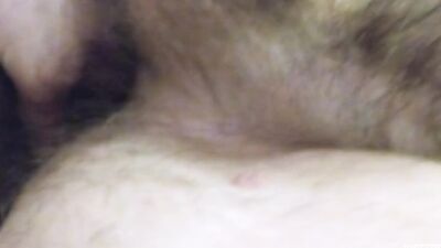 Orc Fucks Werewolf Husband Raw & Rough, Pup Cums on Mask After Getting Bred.