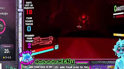Slime Goes wild playing Ultrakill Buttplug Mod