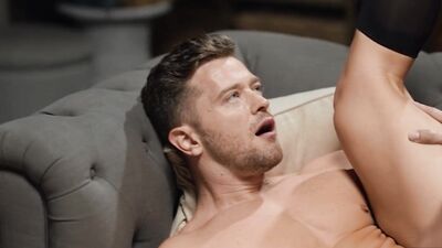 MEN - Ashton Summers Slides His Thick Dick Into Johnny Donovan's Ass, Fucking Him Missionary