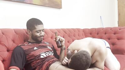 He asked me to get a beer and then used my ass