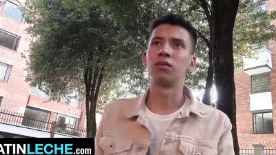 Latin Leche - Handsome Latino Twinks Antu Burghos & Benjamin Porter Agree To Shoot A Sextape