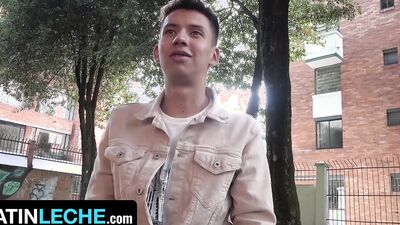 Latin Leche - Handsome Latino Twinks Antu Burghos & Benjamin Porter Agree To Shoot A Sextape