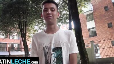 Latin Leche - Handsome Latino Twinks Antu Burghos & Benjamin Porter Agree To Shoot A Sextape
