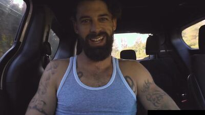 Twink BIG Cocked Stranger Tops Bearded Muscle