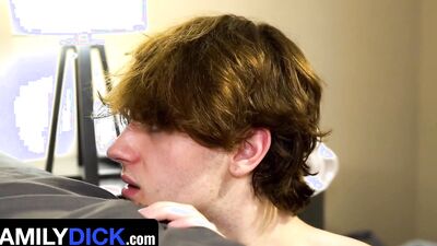 My Step-Nephew Wanted Me to Teach Him How to Jerk Off, So I Let Him Use My Cock