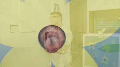 MEN - Paul Canon Finds A Glory Hole In An Art Gallery And Sticks His Dick In To Find Pierce Paris's Mouth Waiting