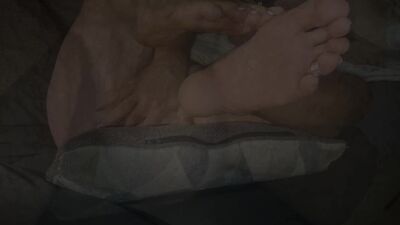 My ass, ball, and feet