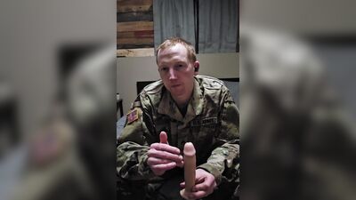 Bicurious soldier REVEALS FACE and gives FIRST JOI video!!!