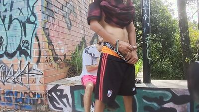 SEXO EN PUBLICO CON CHICO PENE GRANDE