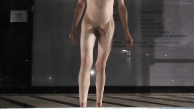Naked at the mall