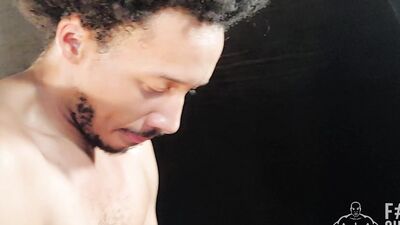 Two Hung Black Men Flip Fuck and Drop Loads